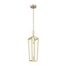 Alora - PD317120NB - LED Pendant - Delphine - Natural Brass