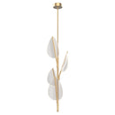 LED Pendant<br /><span style="color:#4AB0CE;">Entrega: 4-10 dias en USA</span><br /><span style="color:#4AB0CE;font-size:60%;">PREGUNTE POR ENTREGA EN PANAMA</span><br />Collection: Flora<br />Finish: Natural Brass