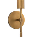 Alora - WV316401VBMS - LED Bathroom Fixture - Astrid - Metal Shade/Vintage Brass
