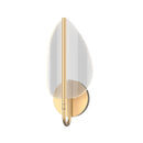 Alora - WV321101NB - LED Bathroom Fixture - Flora - Natural Brass