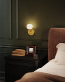 Alora - WV321201NB - LED Bathroom Fixture - Marni - Natural Brass