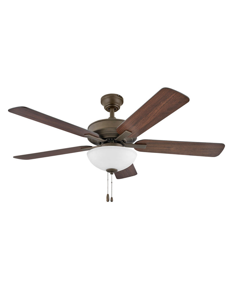 Hinkley - 903352FMM-LIA - 52"Ceiling Fan - Metro Illuminated - Metallic Matte Bronze