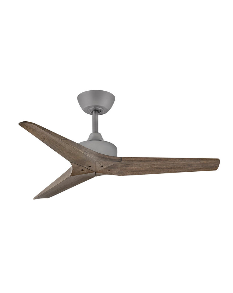 Hinkley - 903744FGT-NDD - 44"Ceiling Fan - Chisel - Graphite