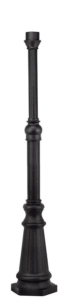 Hinkley - 6638BK - 6.5' Surface Mount Post - 6.5ft Post with Cast Aluminum Base - Black