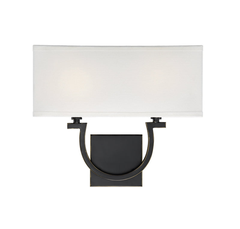 Two Light Wall Sconce<br /><span style="color: