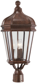 Minka-Lavery - 8696-61 - Three Light Post Mount - Harrison - Vintage Rust