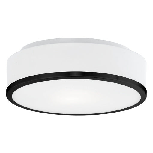 Two Light Flush Mount<br /><span style="color:#4AB0CE;">Entrega: 4-10 dias en USA</span><br /><span style="color:#4AB0CE;font-size:60%;">PREGUNTE POR ENTREGA EN PANAMA</span><br />Collection: Charlie<br />Finish: Black