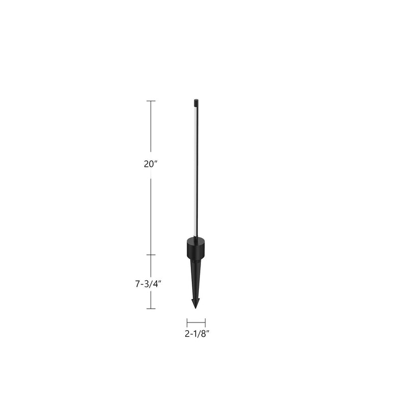 LED Garden Light<br /><span style="color:#4AB0CE;">Entrega: 4-10 dias en USA</span><br /><span style="color:#4AB0CE;font-size:60%;">PREGUNTE POR ENTREGA EN PANAMA</span><br />Collection: Dorian<br />Finish: Black