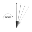 LED Garden Light<br /><span style="color:#4AB0CE;">Entrega: 4-10 dias en USA</span><br /><span style="color:#4AB0CE;font-size:60%;">PREGUNTE POR ENTREGA EN PANAMA</span><br />Collection: Dorian<br />Finish: Black