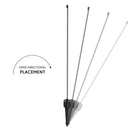 LED Garden Light<br /><span style="color:#4AB0CE;">Entrega: 4-10 dias en USA</span><br /><span style="color:#4AB0CE;font-size:60%;">PREGUNTE POR ENTREGA EN PANAMA</span><br />Collection: Dorian<br />Finish: Black