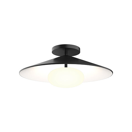 LED Flush Mount<br /><span style="color:#4AB0CE;">Entrega: 4-10 dias en USA</span><br /><span style="color:#4AB0CE;font-size:60%;">PREGUNTE POR ENTREGA EN PANAMA</span><br />Collection: Cruz<br />Finish: Metal - Black/White