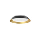 LED Flush Mount<br /><span style="color:#4AB0CE;">Entrega: 4-10 dias en USA</span><br /><span style="color:#4AB0CE;font-size:60%;">PREGUNTE POR ENTREGA EN PANAMA</span><br />Collection: Jasper<br />Finish: Black/Gold