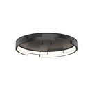 LED Flush Mount<br /><span style="color:#4AB0CE;">Entrega: 4-10 dias en USA</span><br /><span style="color:#4AB0CE;font-size:60%;">PREGUNTE POR ENTREGA EN PANAMA</span><br />Collection: Anello Minor<br />Finish: Black