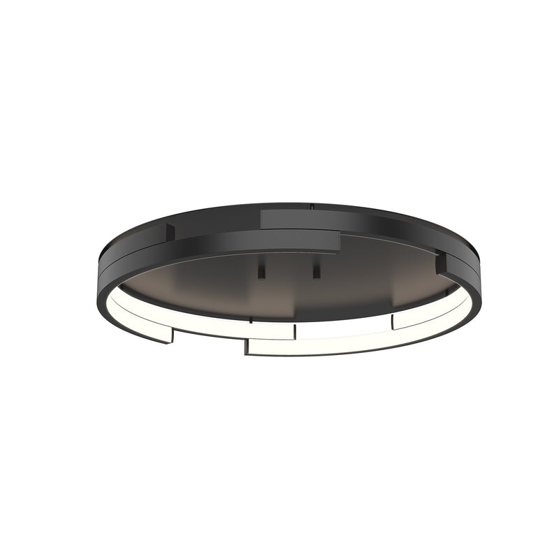 LED Flush Mount<br /><span style="color:#4AB0CE;">Entrega: 4-10 dias en USA</span><br /><span style="color:#4AB0CE;font-size:60%;">PREGUNTE POR ENTREGA EN PANAMA</span><br />Collection: Anello Minor<br />Finish: Black