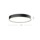 Kuzco Lighting - FM72205-BK - LED Flush Mount - Novel - Black