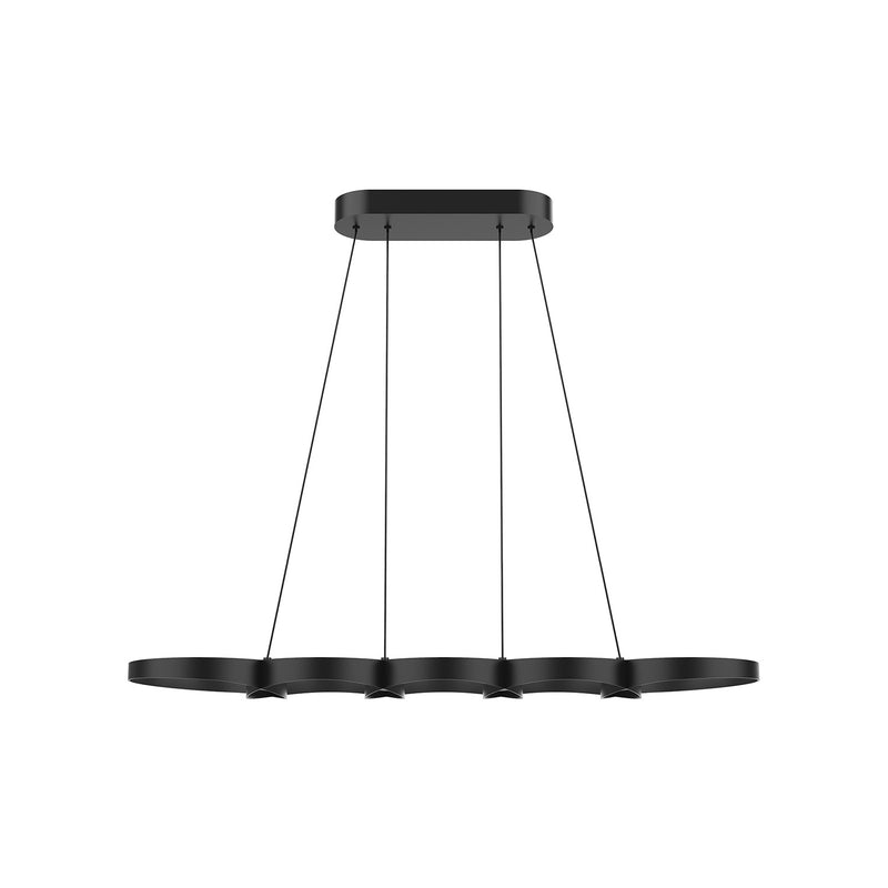 Kuzco Lighting - LP90838-BK - LED Island Pendant - Maestro - Black