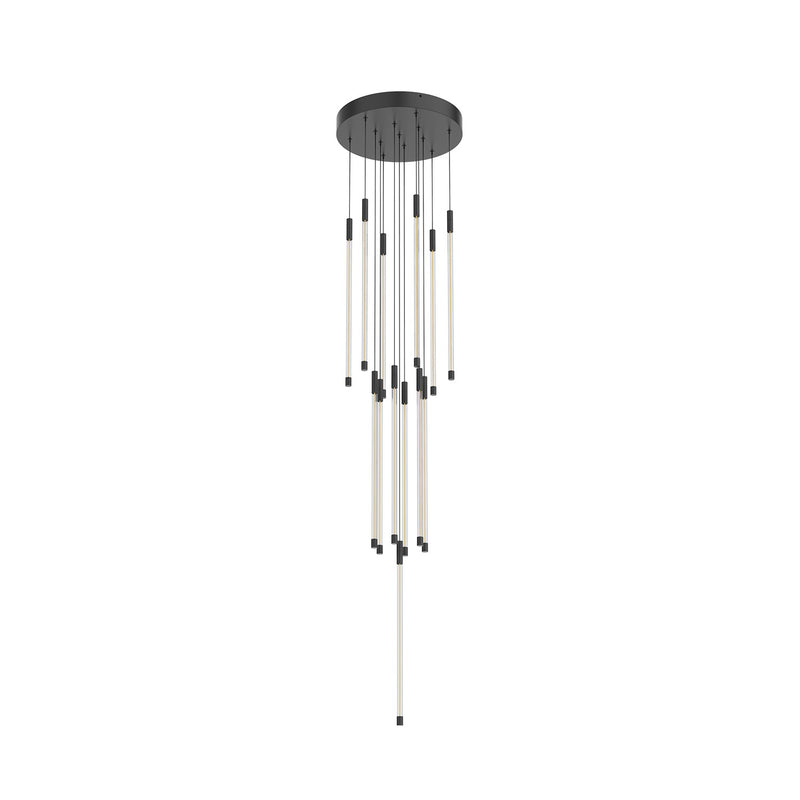 LED Pendant<br /><span style="color:#4AB0CE;">Entrega: 4-10 dias en USA</span><br /><span style="color:#4AB0CE;font-size:60%;">PREGUNTE POR ENTREGA EN PANAMA</span><br />Collection: Motif<br />Finish: Black