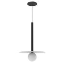 LED Pendant<br /><span style="color:#4AB0CE;">Entrega: 4-10 dias en USA</span><br /><span style="color:#4AB0CE;font-size:60%;">PREGUNTE POR ENTREGA EN PANAMA</span><br />Collection: Elixir<br />Finish: Black