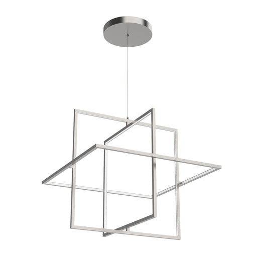 Kuzco Lighting - PD16328-BN - LED Pendant - Mondrian - Brushed Nickel