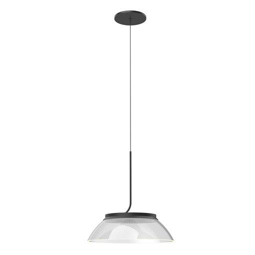 Kuzco Lighting - PD51612-BK/LG - LED Pendant - Magellan - Black/Clear Acrylic Light Guide