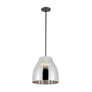 LED Pendant<br /><span style="color:#4AB0CE;">Entrega: 4-10 dias en USA</span><br /><span style="color:#4AB0CE;font-size:60%;">PREGUNTE POR ENTREGA EN PANAMA</span><br />Collection: Trinity<br />Finish: Black/Chrome