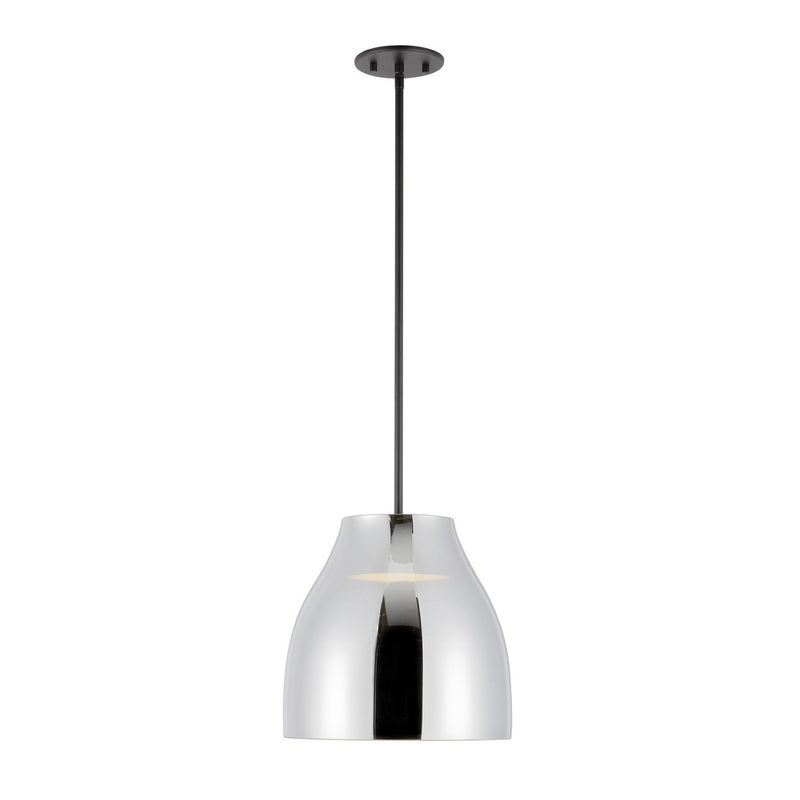 LED Pendant<br /><span style="color:#4AB0CE;">Entrega: 4-10 dias en USA</span><br /><span style="color:#4AB0CE;font-size:60%;">PREGUNTE POR ENTREGA EN PANAMA</span><br />Collection: Trinity<br />Finish: Black/Chrome