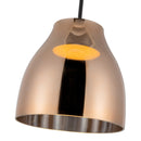 Kuzco Lighting - PD62012-BK/CP - LED Pendant - Trinity - Black/Copper