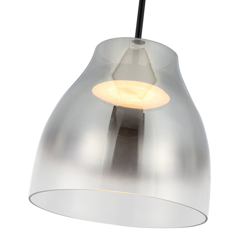 Kuzco Lighting - PD62012-BK/SM - LED Pendant - Trinity - Black/Smoked