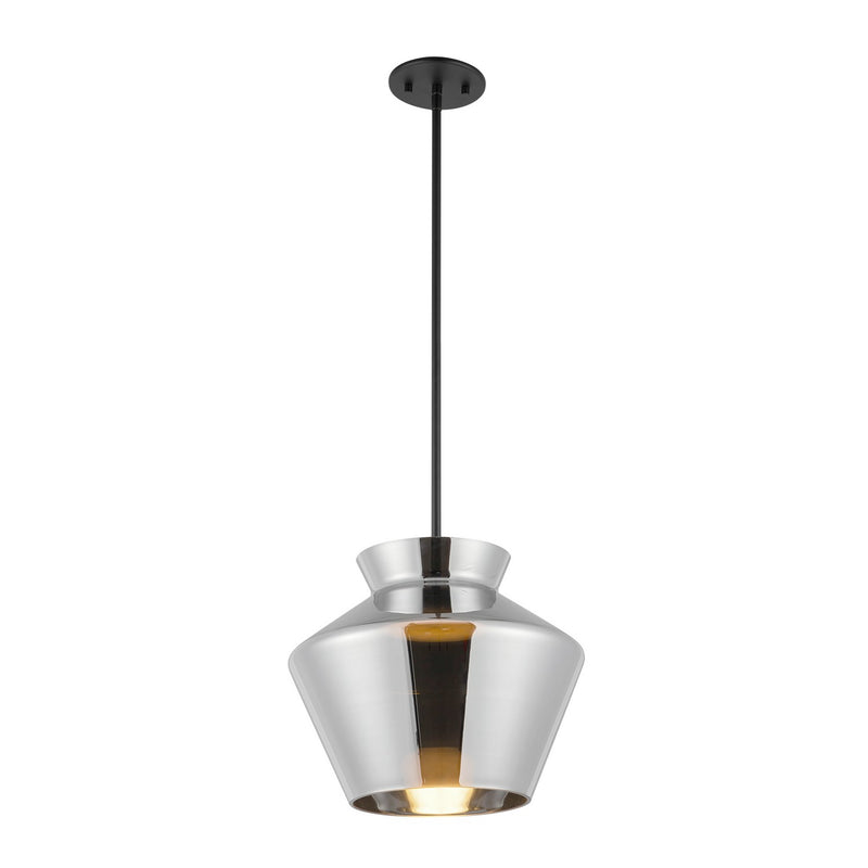 LED Pendant<br /><span style="color:#4AB0CE;">Entrega: 4-10 dias en USA</span><br /><span style="color:#4AB0CE;font-size:60%;">PREGUNTE POR ENTREGA EN PANAMA</span><br />Collection: Trinity<br />Finish: Black/Chrome