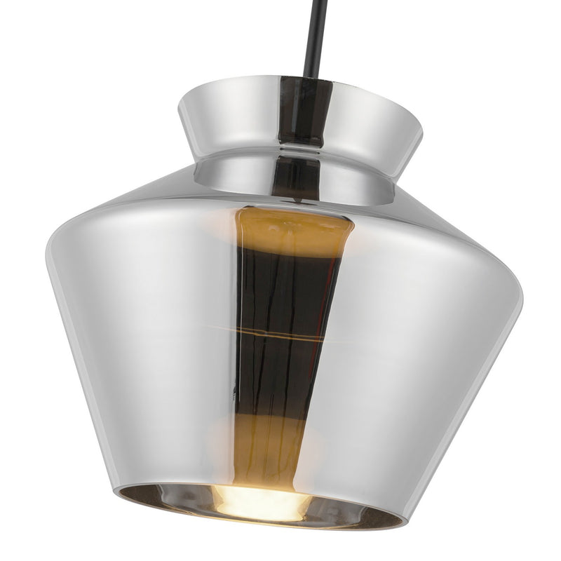 Kuzco Lighting - PD62013-BK/CH - LED Pendant - Trinity - Black/Chrome
