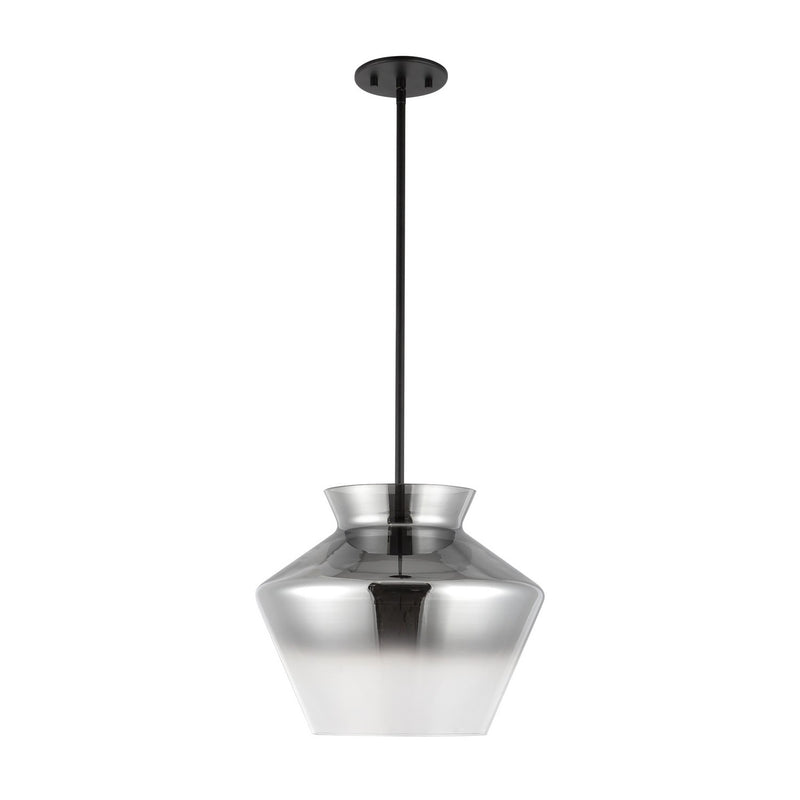 LED Pendant<br /><span style="color:#4AB0CE;">Entrega: 4-10 dias en USA</span><br /><span style="color:#4AB0CE;font-size:60%;">PREGUNTE POR ENTREGA EN PANAMA</span><br />Collection: Trinity<br />Finish: Black/Smoked