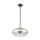 LED Pendant<br /><span style="color:#4AB0CE;">Entrega: 4-10 dias en USA</span><br /><span style="color:#4AB0CE;font-size:60%;">PREGUNTE POR ENTREGA EN PANAMA</span><br />Collection: Trinity<br />Finish: Black/Chrome