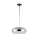 LED Pendant<br /><span style="color:#4AB0CE;">Entrega: 4-10 dias en USA</span><br /><span style="color:#4AB0CE;font-size:60%;">PREGUNTE POR ENTREGA EN PANAMA</span><br />Collection: Trinity<br />Finish: Black/Chrome