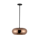 LED Pendant<br /><span style="color:#4AB0CE;">Entrega: 4-10 dias en USA</span><br /><span style="color:#4AB0CE;font-size:60%;">PREGUNTE POR ENTREGA EN PANAMA</span><br />Collection: Trinity<br />Finish: Black/Copper