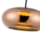 Kuzco Lighting - PD62014-BK/CP - LED Pendant - Trinity - Black/Copper