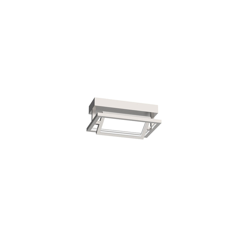 Kuzco Lighting - SF16212-BN - LED Semi-Flush Mount - Mondrian - Brushed Nickel