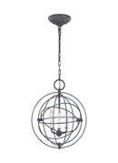 Visual Comfort Studio - CP1263WGV - Three Light Pendant - Bayberry - Weathered Galvanized