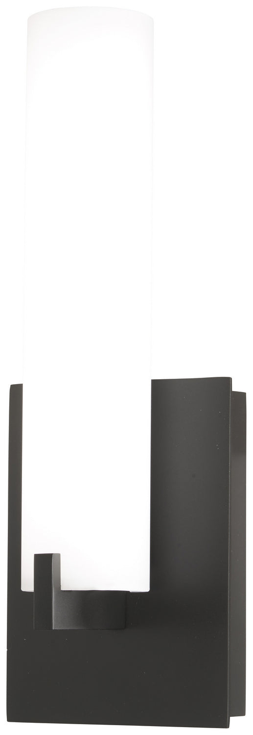 George Kovacs - P5040-66A-L - LED Wall Sconce - Tube - Coal Black