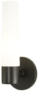 George Kovacs - P5041-66A - One Light Wall Sconce - Saber - Coal Black