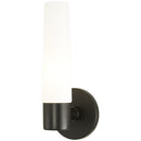 George Kovacs - P5041-66A - One Light Wall Sconce - Saber - Coal Black