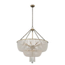 12 Light Pendant<br /><span style="color:#4AB0CE;">Entrega: 4-10 dias en USA</span><br /><span style="color:#4AB0CE;font-size:60%;">PREGUNTE POR ENTREGA EN PANAMA</span><br />Collection: Esperanza<br />Finish: Brushed Champagne Gold