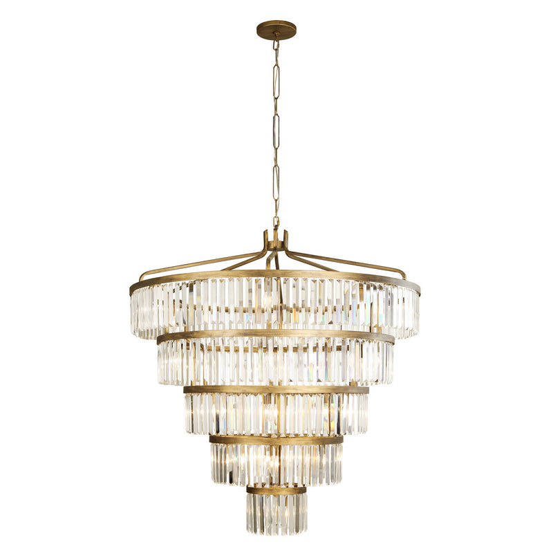 25 Light Pendant<br /><span style="color:#4AB0CE;">Entrega: 7-8 semanas en USA</span><br /><span style="color:#4AB0CE;font-size:60%;">PREGUNTE POR ENTREGA EN PANAMA</span><br />Collection: Social Club<br />Finish: Havana Gold