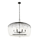 Six Light Pendant<br /><span style="color:#4AB0CE;">Entrega: 4-10 dias en USA</span><br /><span style="color:#4AB0CE;font-size:60%;">PREGUNTE POR ENTREGA EN PANAMA</span><br />Collection: Voliere<br />Finish: Matte Black