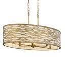 Six Light Pendant<br /><span style="color:#4AB0CE;">Entrega: 9-10 semanas en USA</span><br /><span style="color:#4AB0CE;font-size:60%;">PREGUNTE POR ENTREGA EN PANAMA</span><br />Collection: Kato<br />Finish: Havana Gold