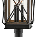 LED Post Top or Pier Mount Lantern<br /><span style="color:#4AB0CE;">Entrega: 4-10 dias en USA</span><br /><span style="color:#4AB0CE;font-size:60%;">PREGUNTE POR ENTREGA EN PANAMA</span><br />Collection: Montecito<br />Finish: Black