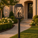 Hinkley - 11191BK - LED Post Top or Pier Mount Lantern - Montecito - Black