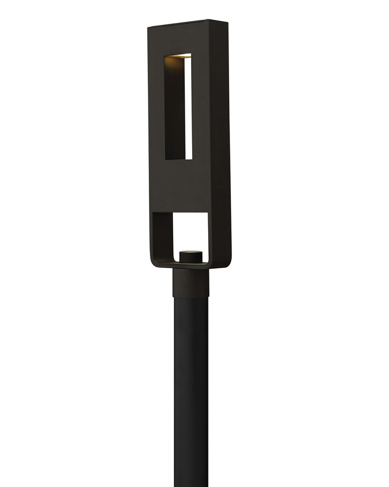 Hinkley - 1641SK-LL - LED Post Top or Pier Mount Lantern - Atlantis - Satin Black