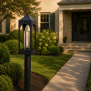 Hinkley - 18081DSZ - LED Post Top or Pier Mount Lantern - Amina - Distressed Zinc