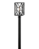 Hinkley - 18371BK - LED Post Top or Pier Mount Lantern - Brixton - Black