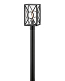 Hinkley - 18371BK - LED Post Top or Pier Mount Lantern - Brixton - Black